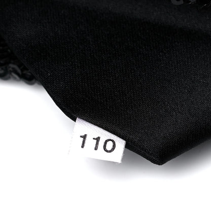 Prada Sequin Pochette Clutch Black 7 of 10