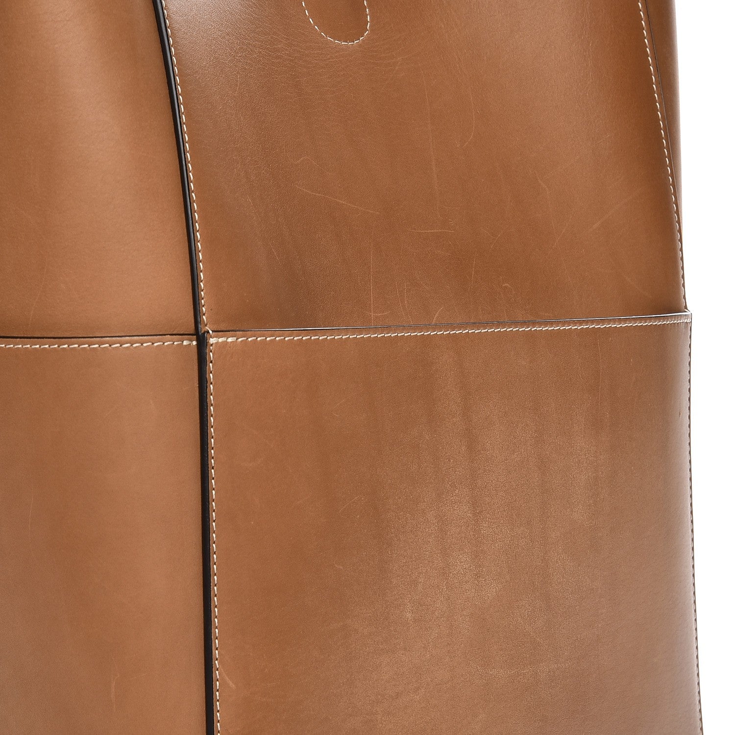Celine Natural Calfskin Sangle Bucket Bag Light Camel 7 of 8