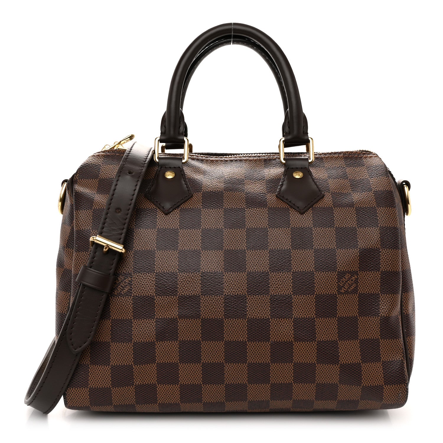 Louis Vuitton Damier Ebene Speedy Bandouliere 25 1 of 9