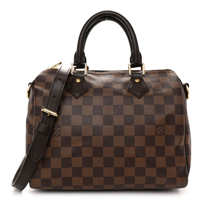 Louis Vuitton Damier Ebene Speedy Bandouliere 25 1 of 9