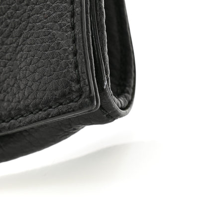 Gucci Pebbled Calfskin Medium Soho Clutch Black 11 of 12