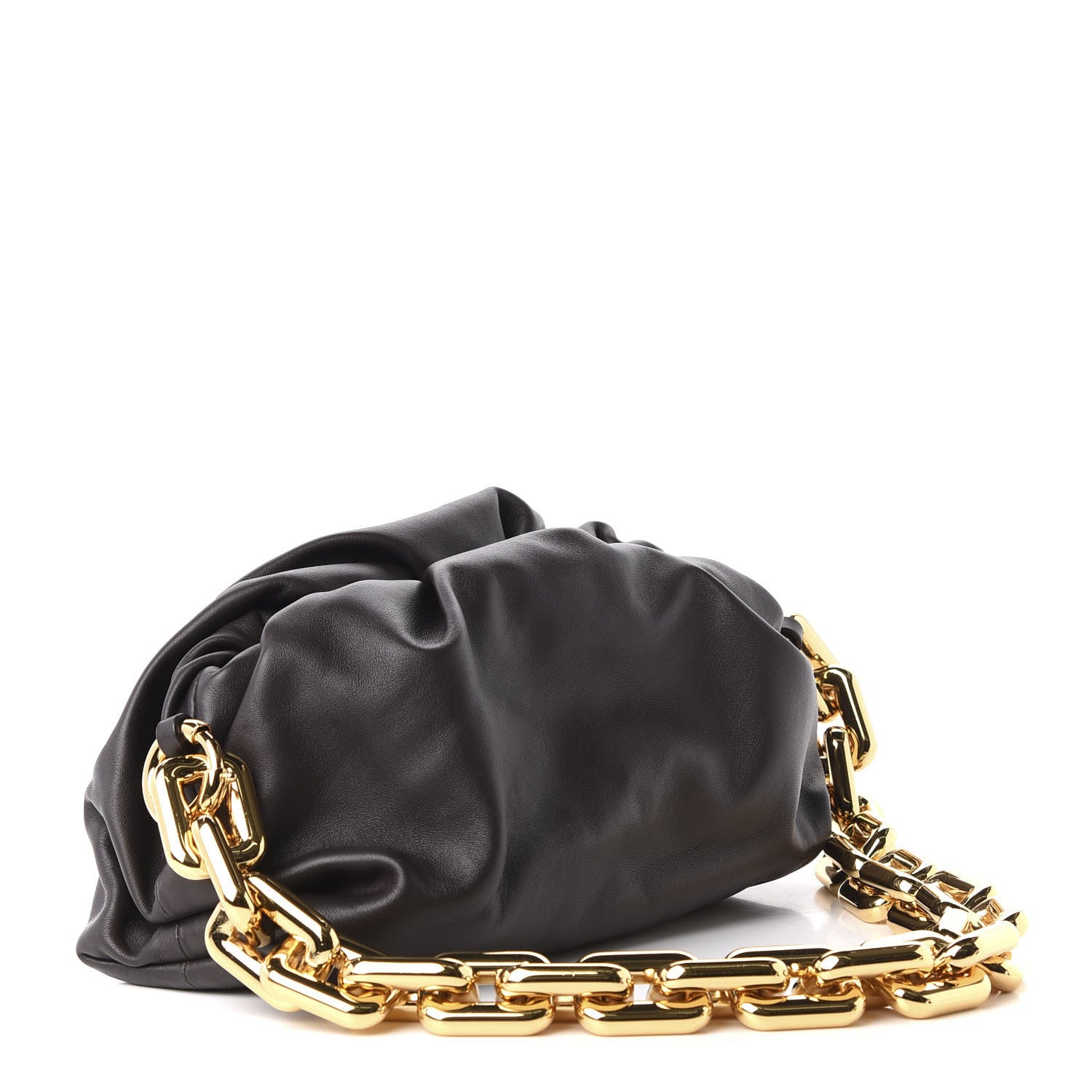 Bottega Veneta Calfskin The Pouch Chain Fondant 3 of 10