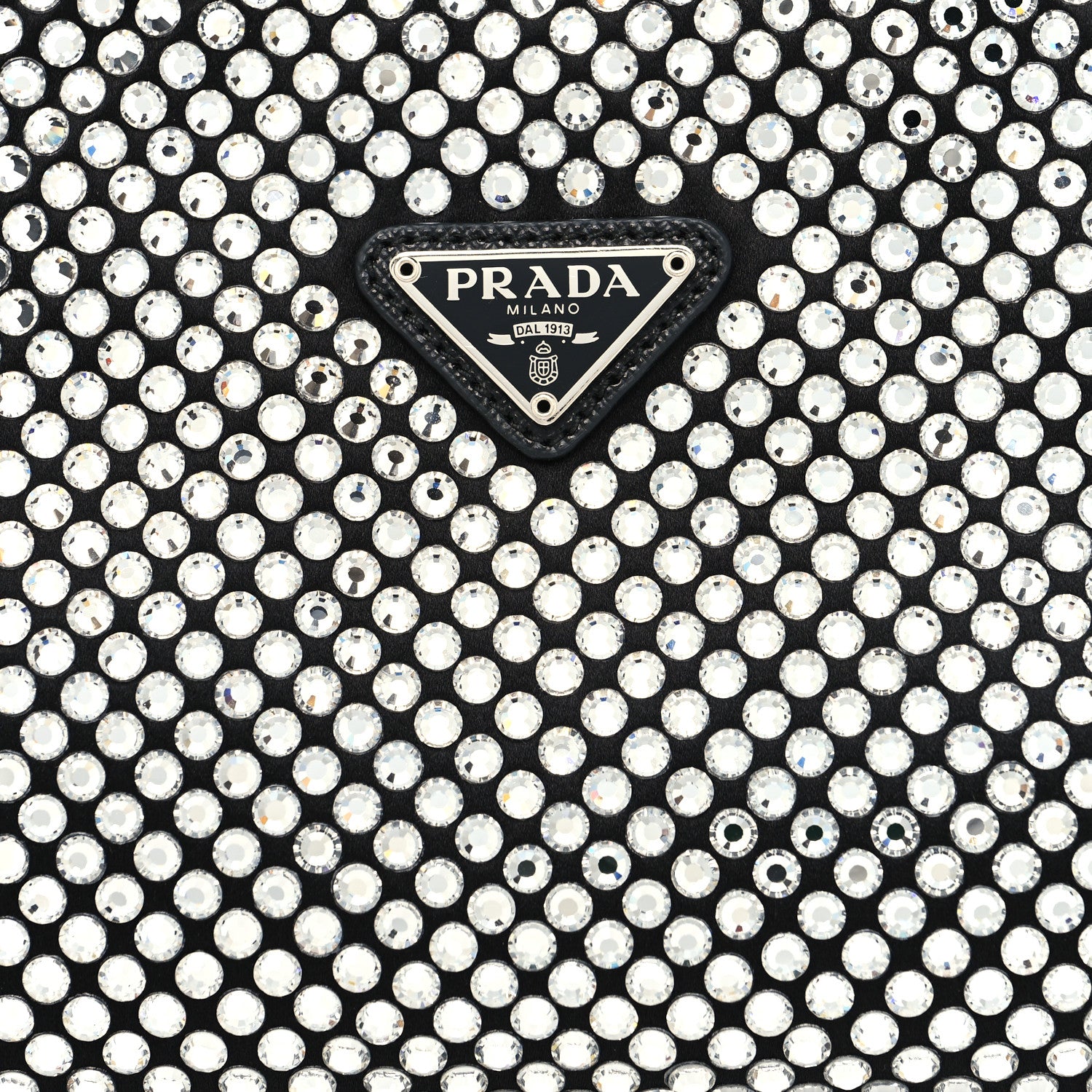 Prada Satin Crystal Mini Re-Edition 2000 Bag Cristal 7 of 10