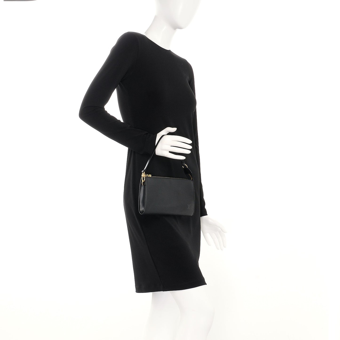 Epi Pochette Accessories 24 Black