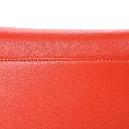 Fendi Nappa Mini Peekaboo Iconic Satchel Papavero 11 of 13