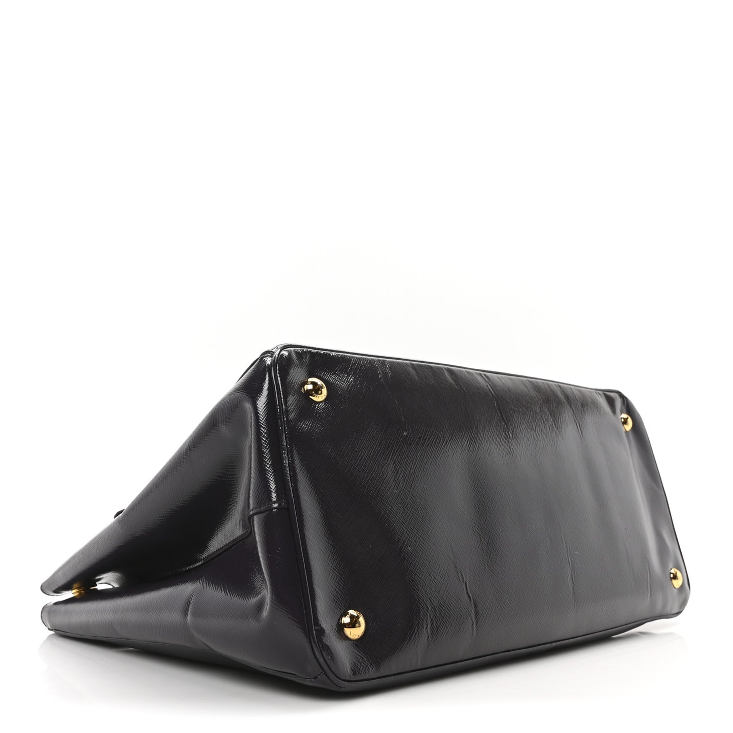 Saffiano Vernice Large Tote Uva
