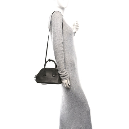 The Row Saddle Calfskin Mini Devon Bag Koala Grey 2 of 9