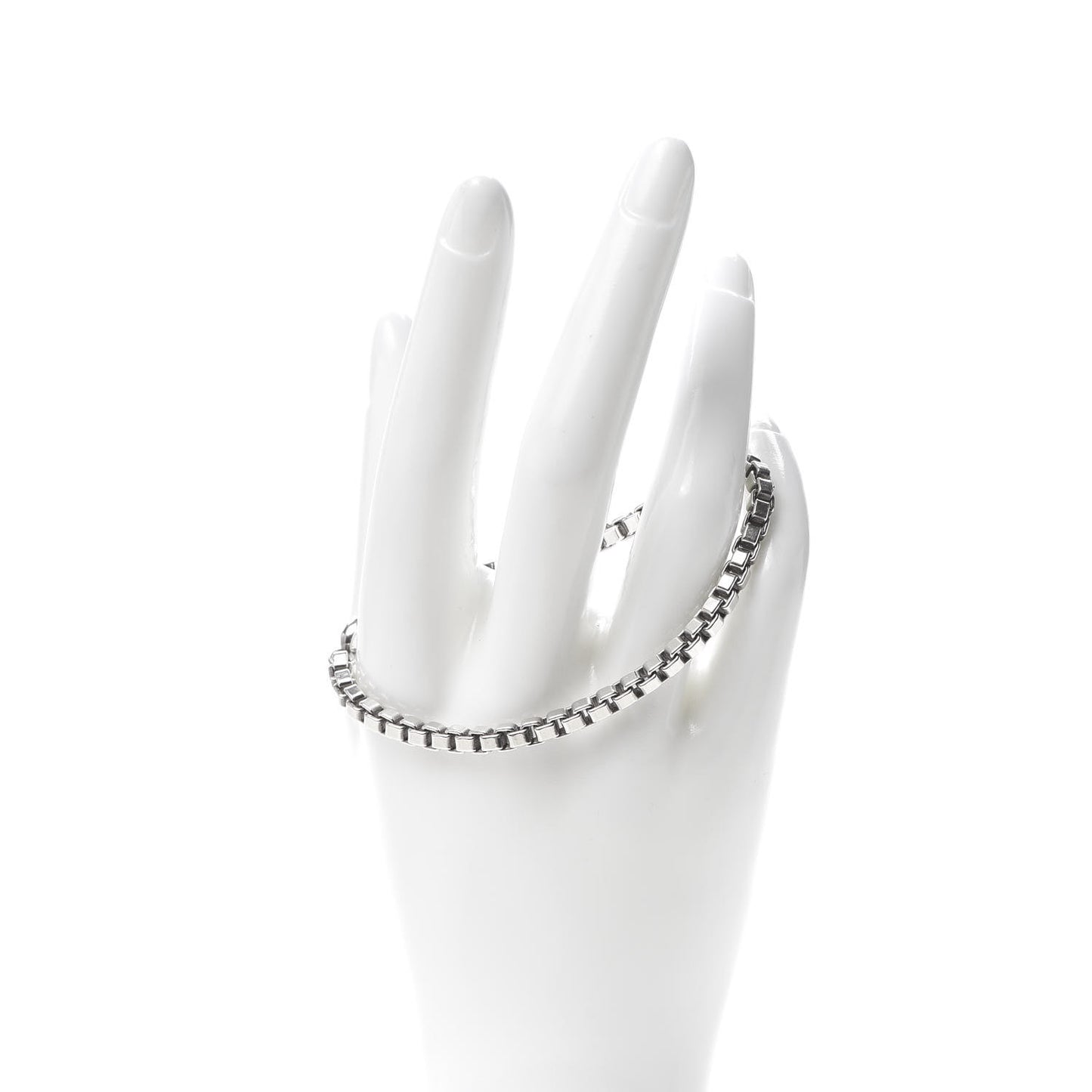 Sterling Silver 4mm Venetian Link Bracelet