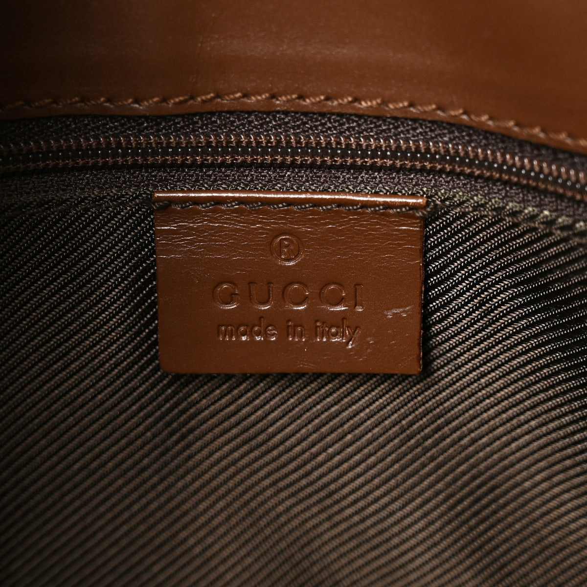 Monogram Small Bardot Bag Brown