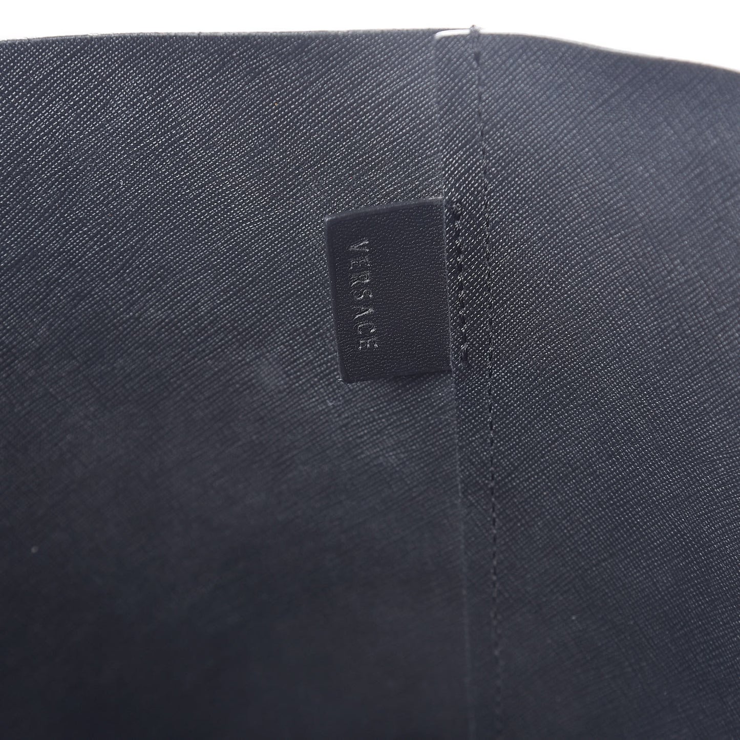 Calfskin Palazzo Medusa Tote Black