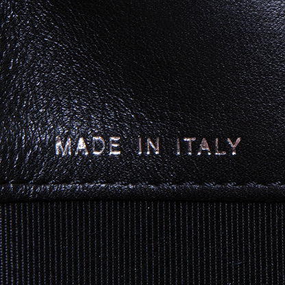 Chanel Diamond Stitched Yen Wallet White 7 of 8