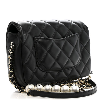 Chanel Lambskin Quilted Small My Precious Flap Black 3 of 13