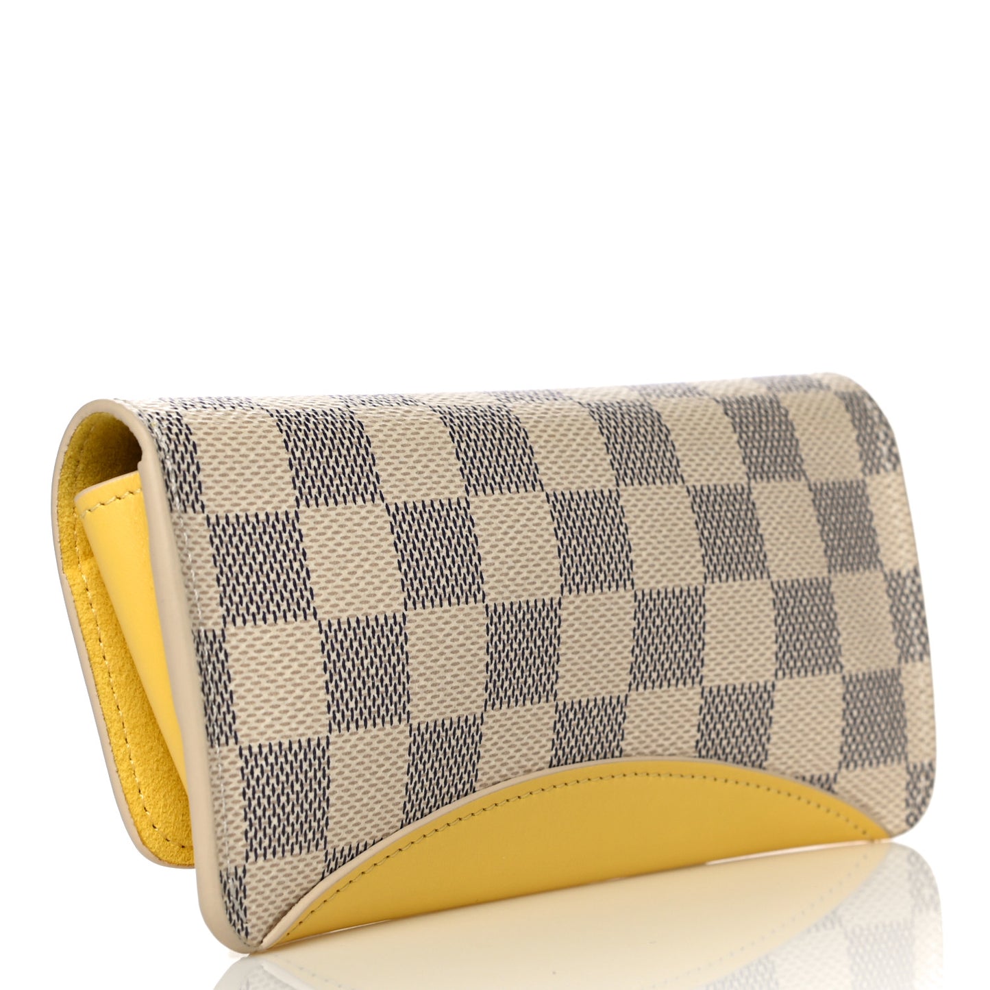 Damier Azur Woody Sunglasses Case Pineapple