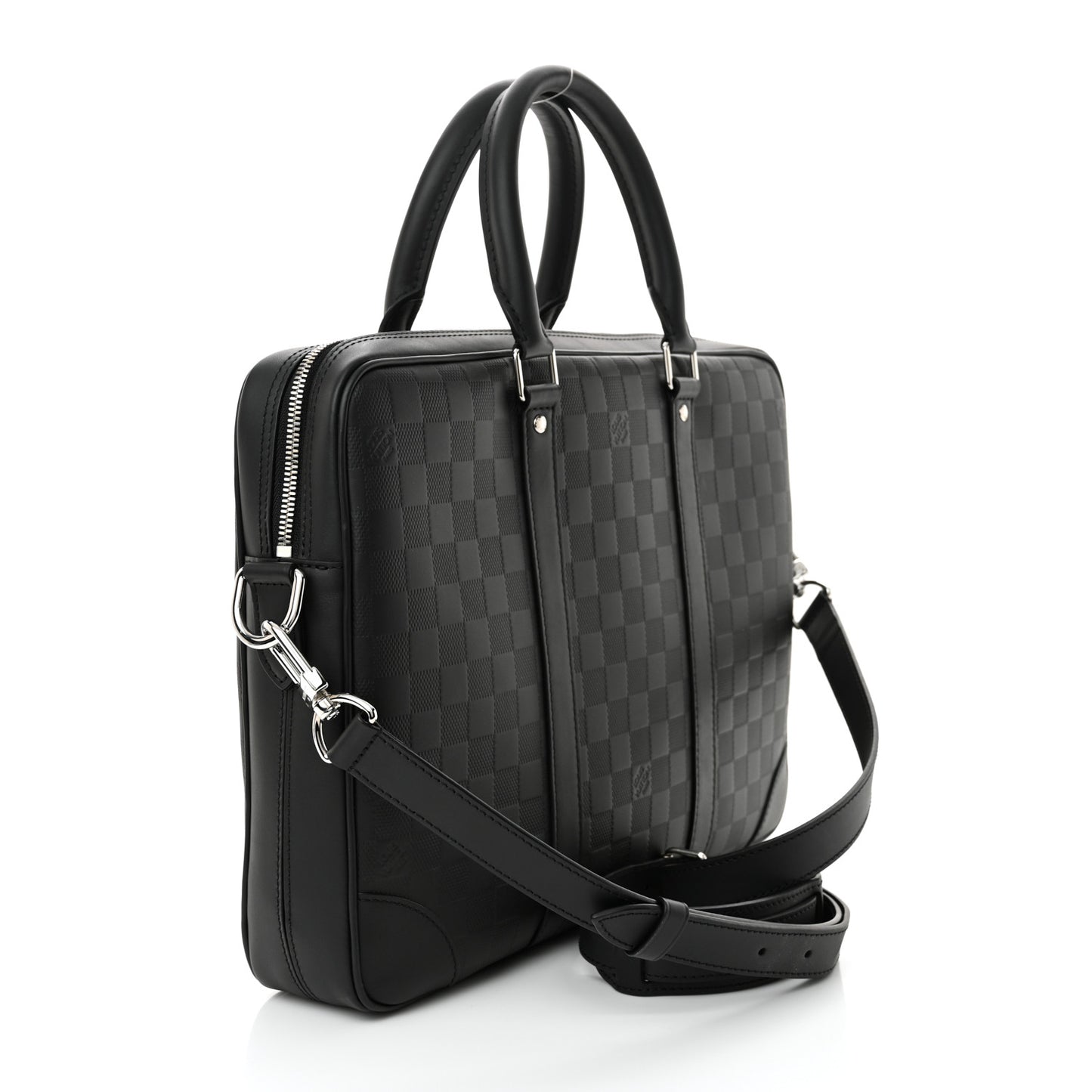 Damier Infini Porte-Documents Voyage PM Onyx