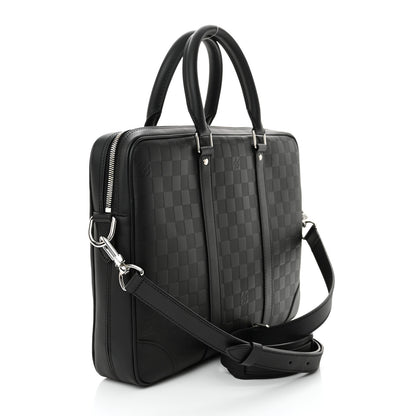 Louis Vuitton Damier Infini Porte-Documents Voyage PM Onyx 3 of 9