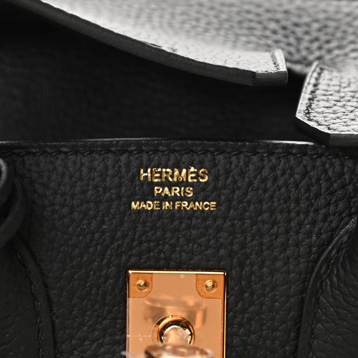 Togo Birkin 25 Black