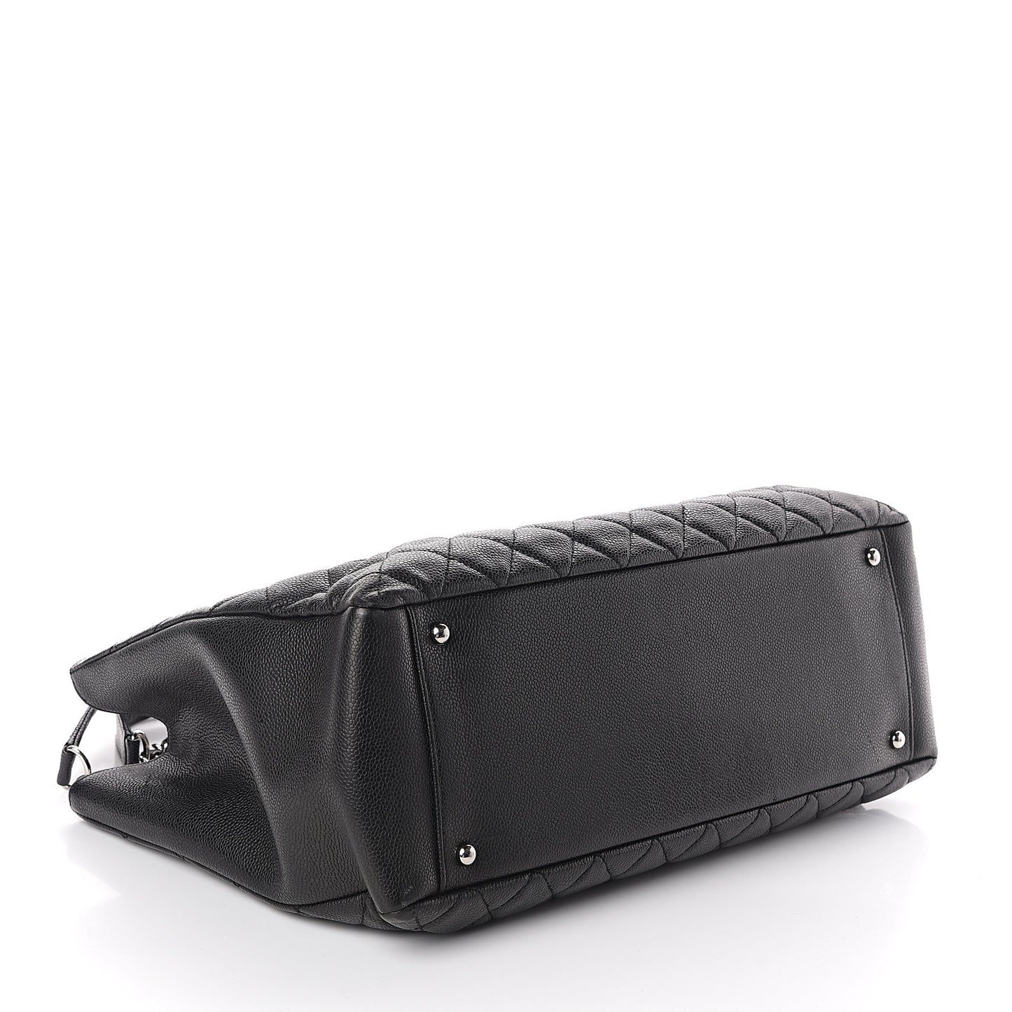 Caviar Quilted XL Grand Shopping Tote GST Black