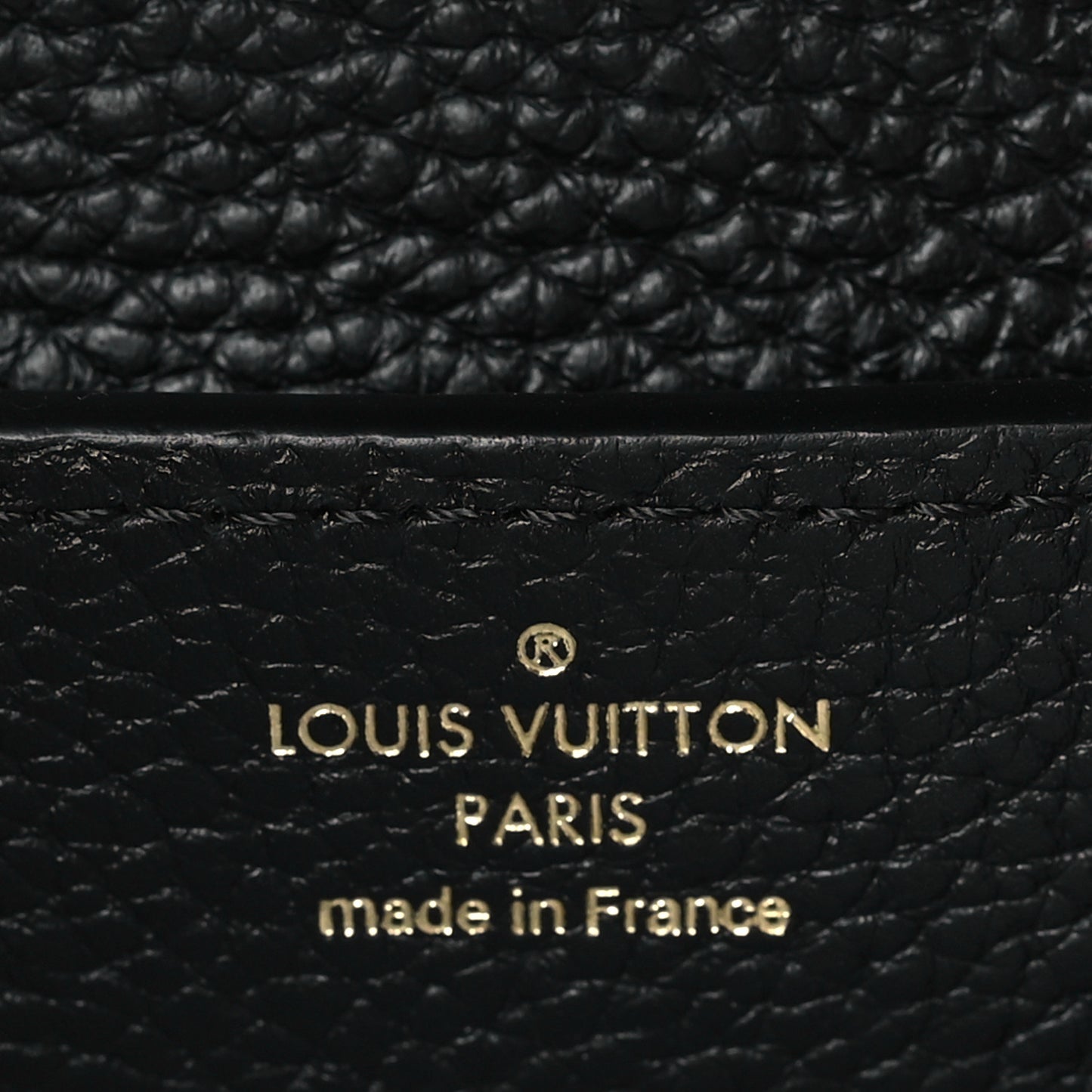 Taurillon Mini Capucines Black