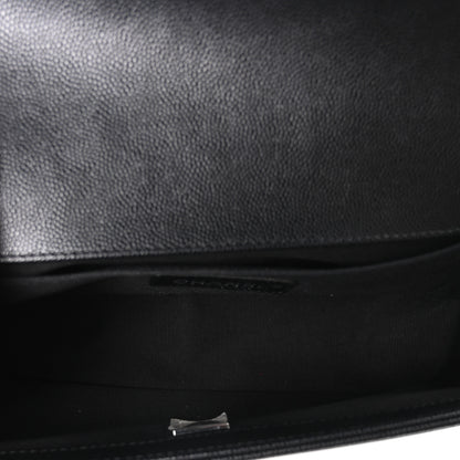 Chanel Caviar Quilted Medium Boy Flap Black 5 of 10