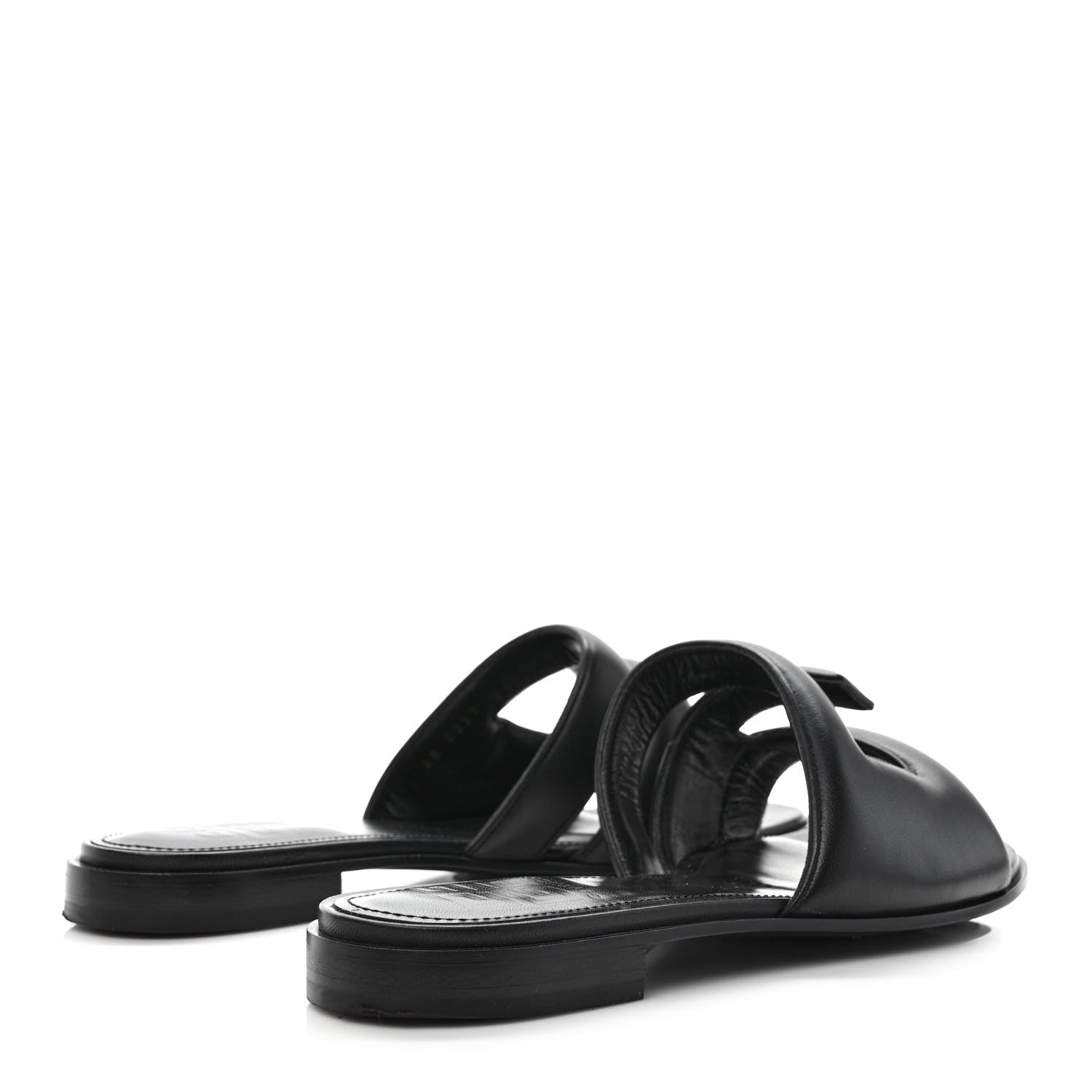Givenchy Nappa G Flat Sandals 38.5 Black 4 of 10