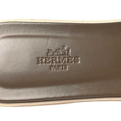 Hermes Epsom Oran Sandals 39 Etoupe 8 of 9