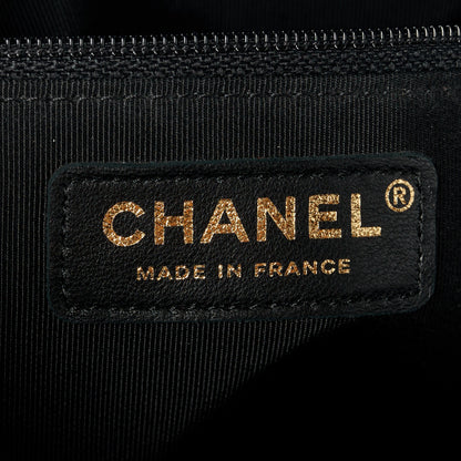 Chanel Lambskin Quilted Tassel Flap Camera Case Black 6 of 12