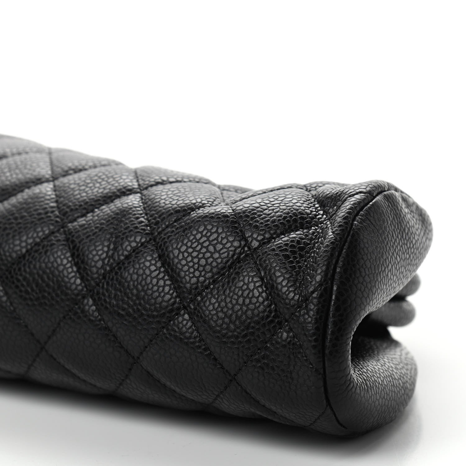 Chanel Caviar Quilted Timeless Clutch Black 10 of 11