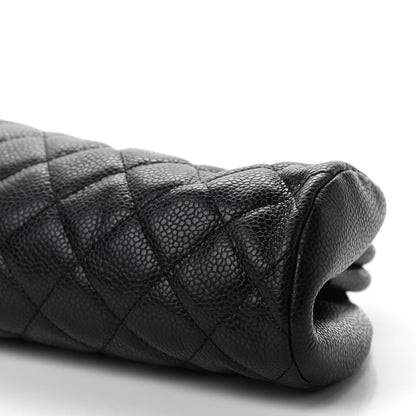 Chanel Caviar Quilted Timeless Clutch Black 10 of 11