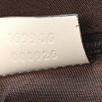Gucci Monogram Medium New Britt Tote Off White 6 of 9