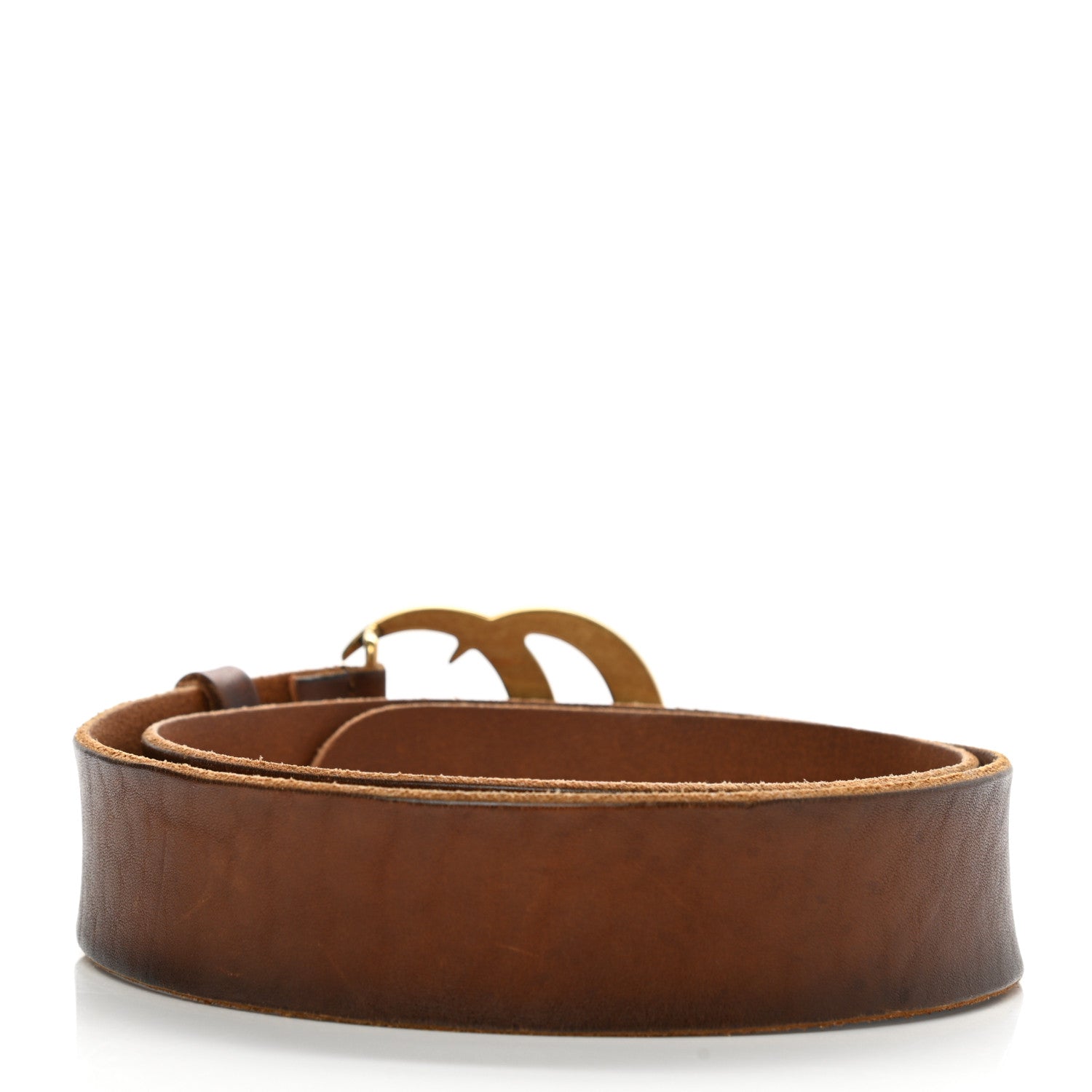 Gucci Faded Calfskin Double G 40mm Belt 85 34 Cuir 2 of 6