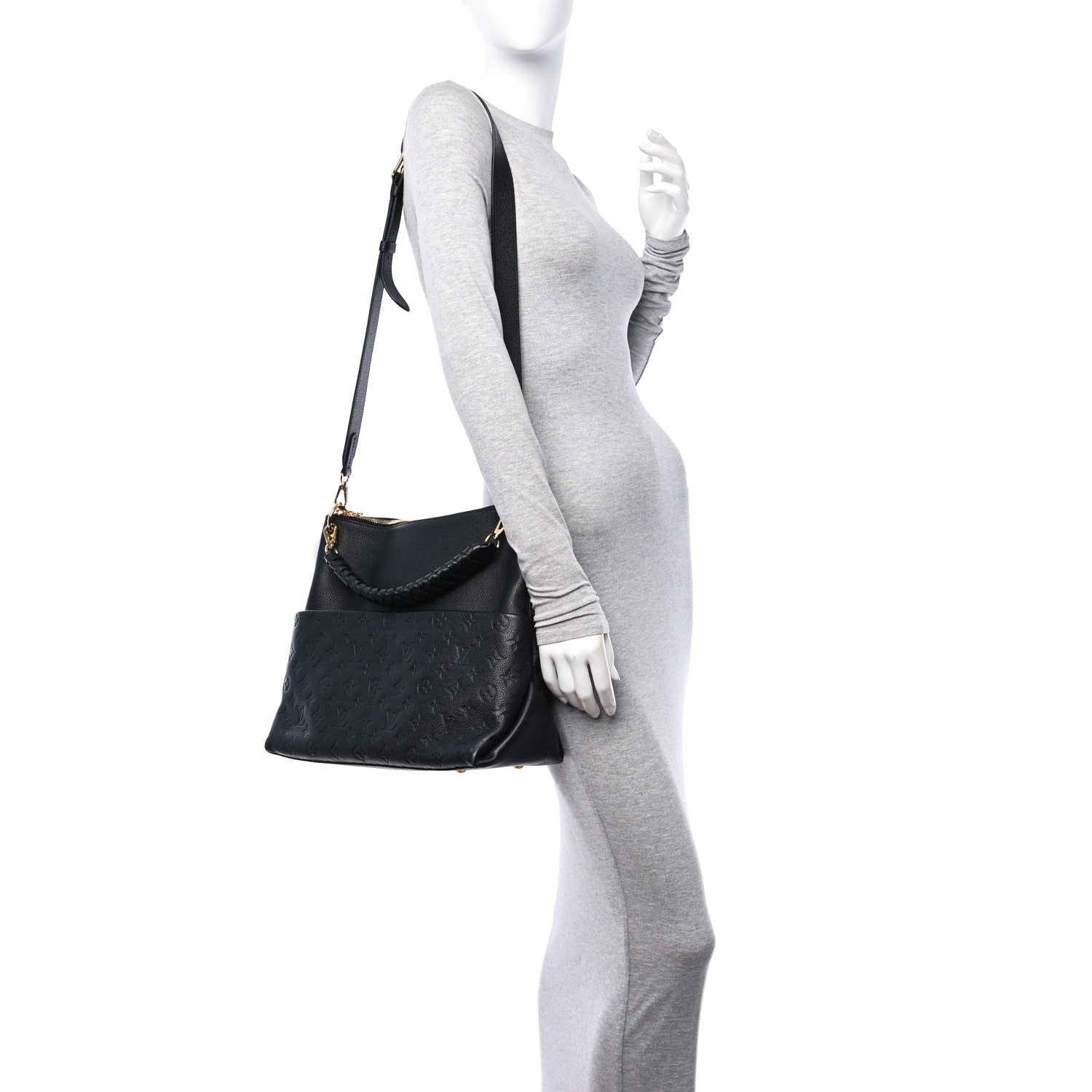 Louis Vuitton Empreinte Maida Hobo Black 2 of 10