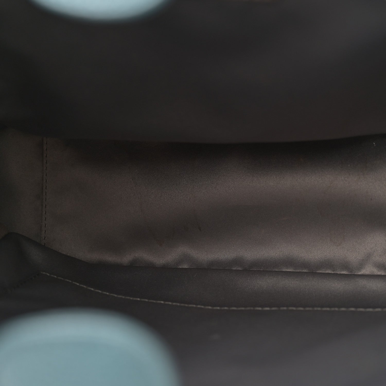 Chanel Caviar Quilted Petit Shopping Tote PST Blue 5 of 10