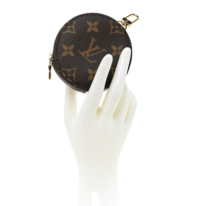 Louis Vuitton Monogram Multi Pochette Accessories Round Coin Purse 2 of 7