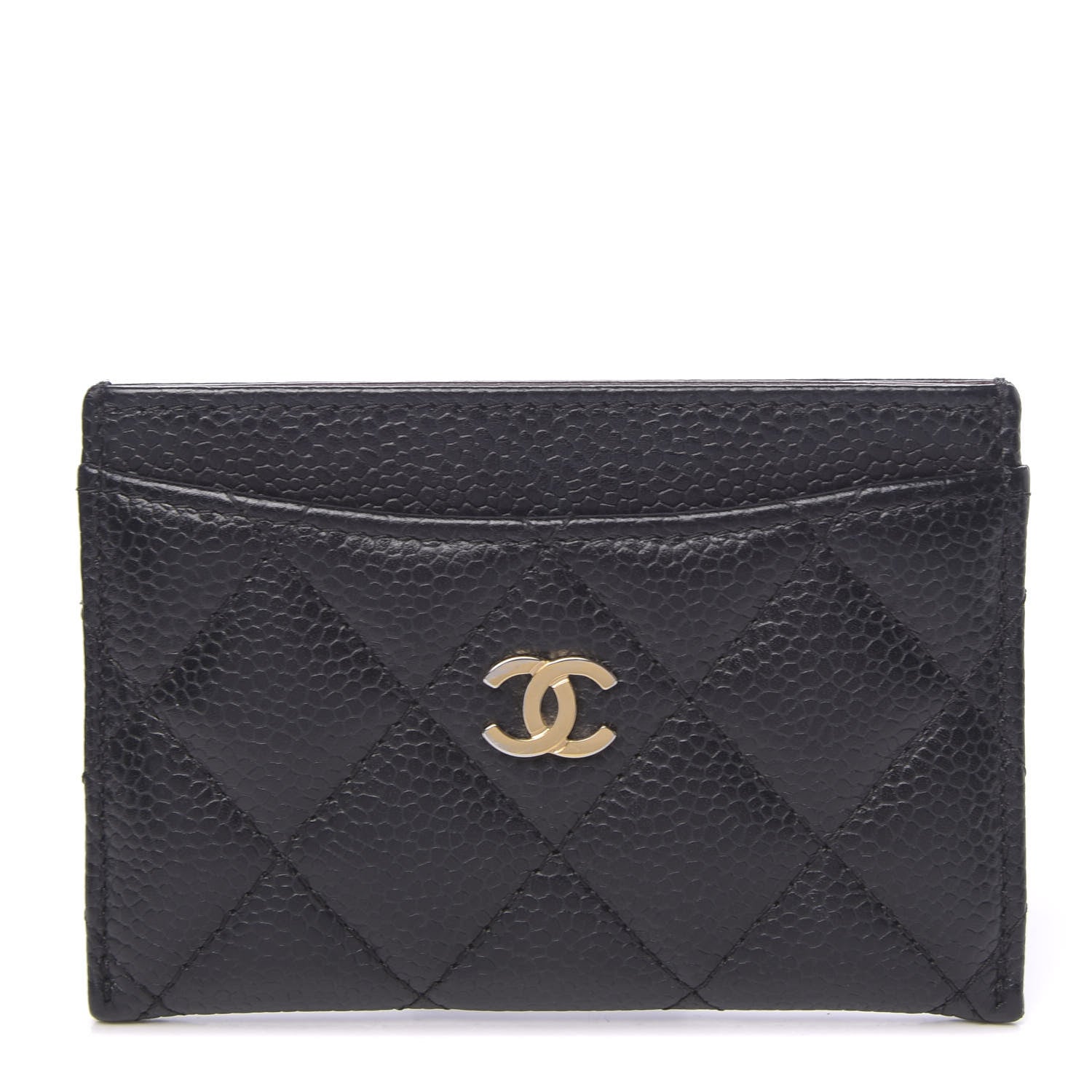 Chanel Caviar Quilted Card Holder Black 1 of 9