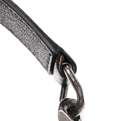 Saint Laurent Sheepskin Matelasse Chevron Monogram Large College Satchel Black Tulip 12 of 12