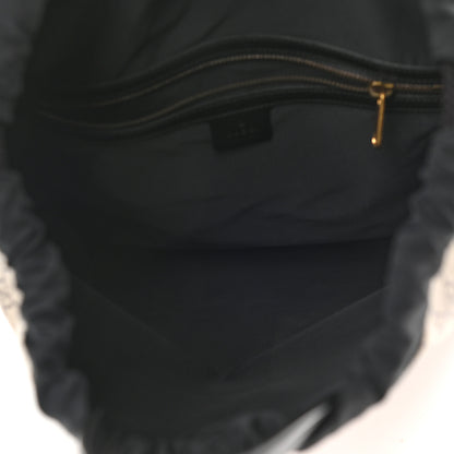 Gucci GG Supreme Monogram Angry Cat Drawstring Backpack 5 of 9