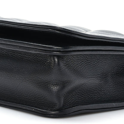 Chanel Caviar Quilted Boy Wallet On Chain WOC Black 9 of 10