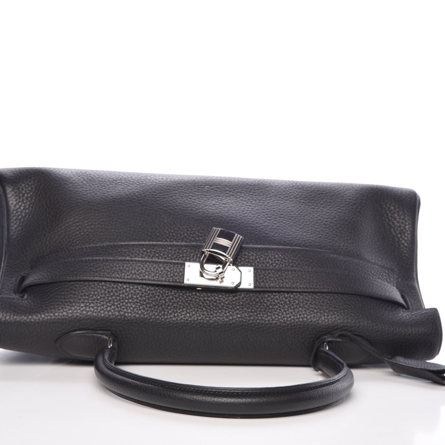 Taurillon Clemence Shoulder Kelly 40 Black