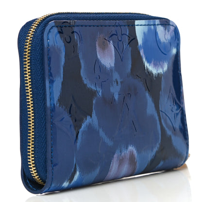 Louis Vuitton Vernis Ikat Zippy Coin Purse Grand Blue 2 of 8