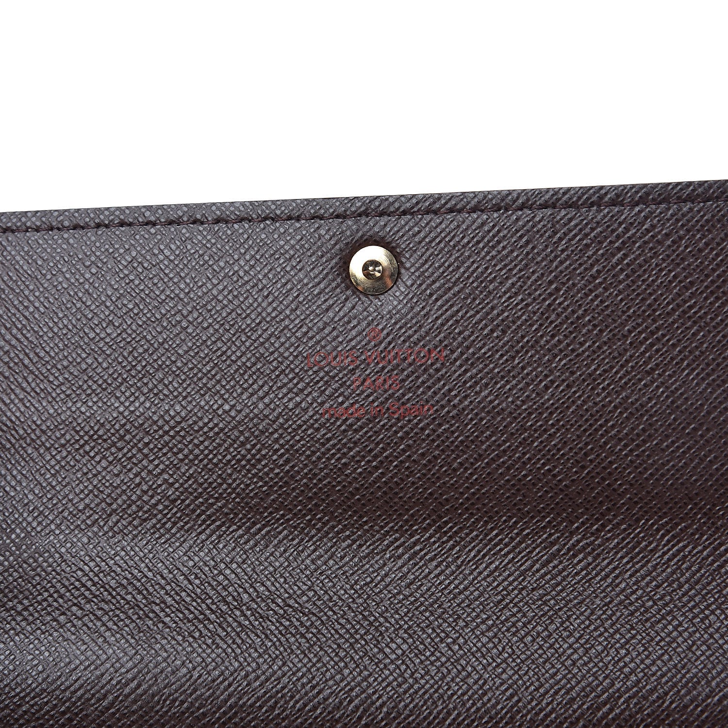Louis Vuitton Damier Ebene Sarah Wallet 6 of 8