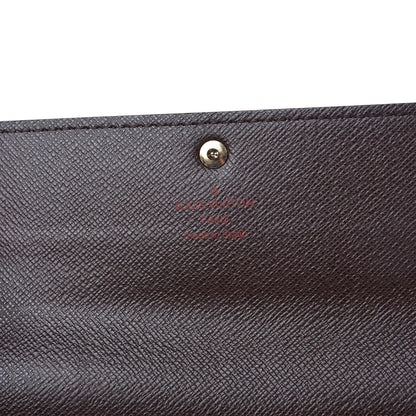 Louis Vuitton Damier Ebene Sarah Wallet 6 of 8