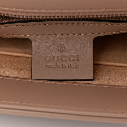 Gucci Calfskin Matelasse GG Marmont Clutch Porcelain Rose 6 of 7