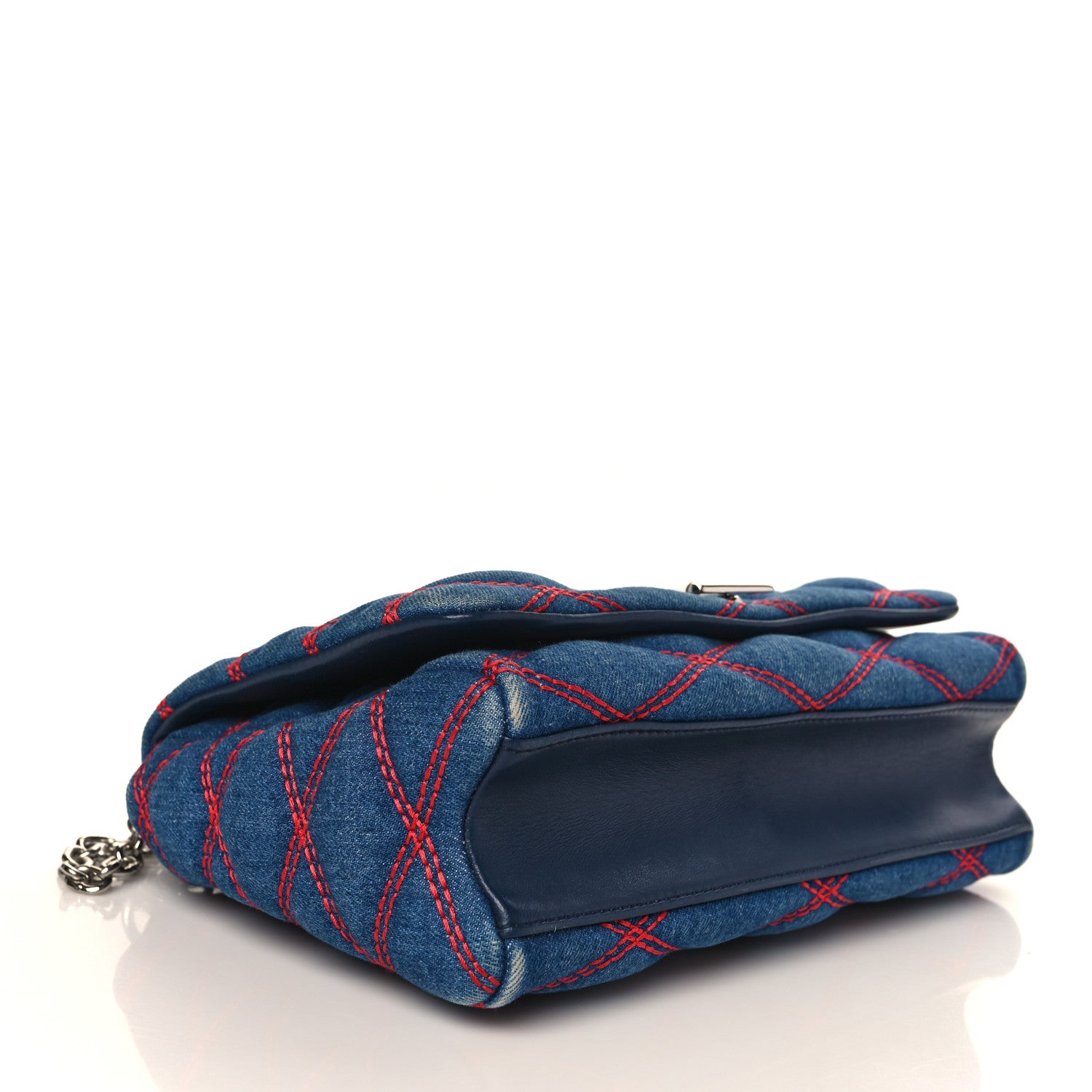 Louis Vuitton Denim Malletage GO-14 MM Denim Dark 4 of 9