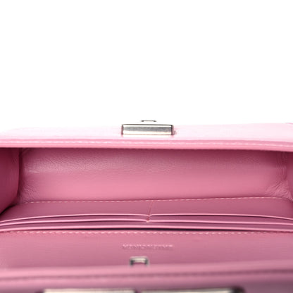 Balenciaga Calfskin Stripe Embossed Gossip Chain Bag XS Candy Pink 4 of 7