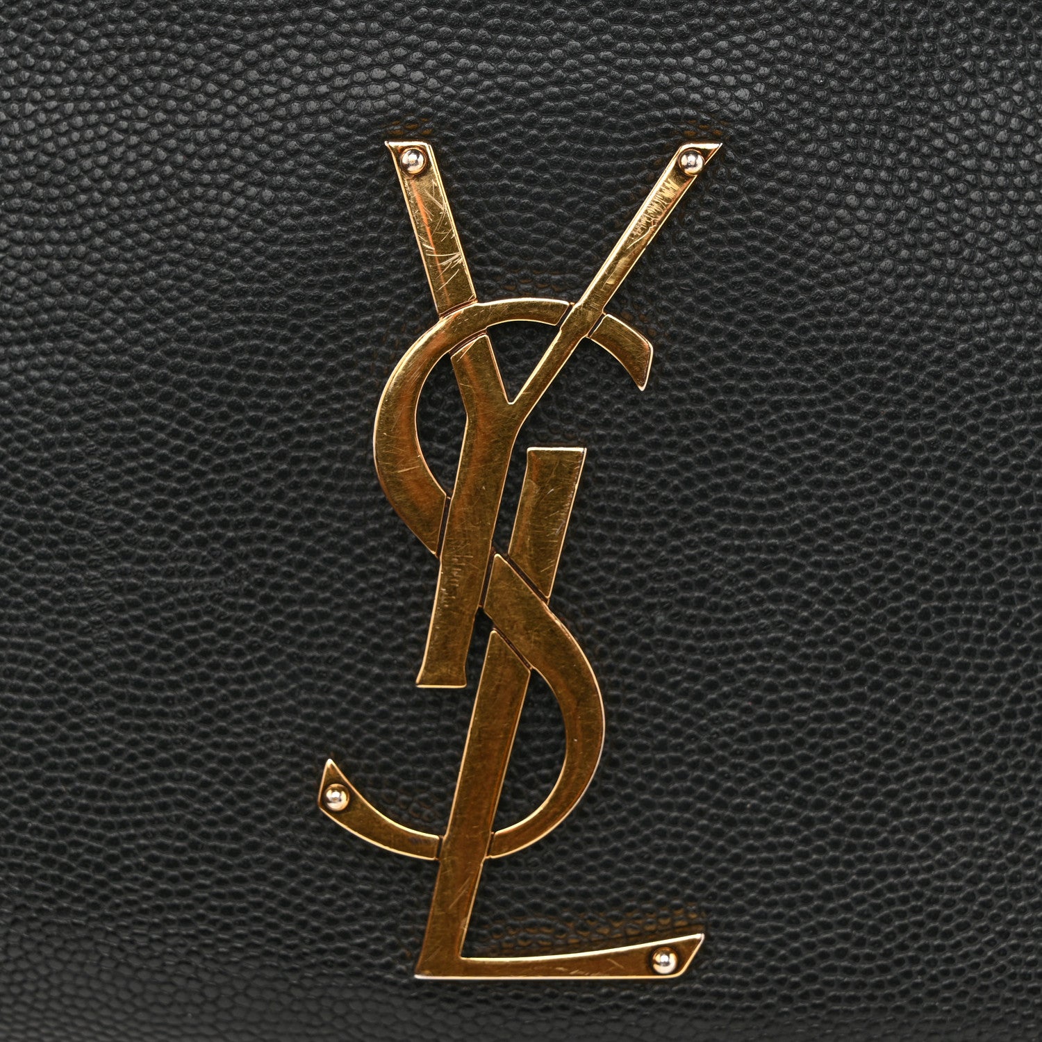 Saint Laurent Grain De Poudre Monogram Belt Bag Black 11 of 14
