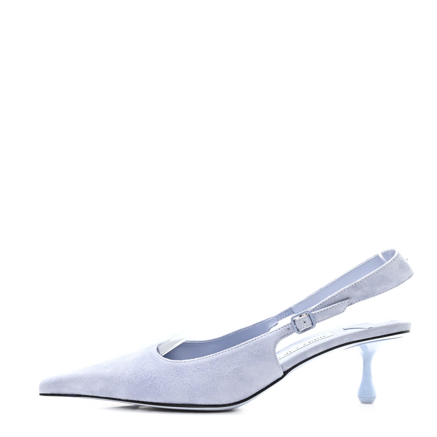 Suede Amel 50 Slingback Pumps 39 Blue