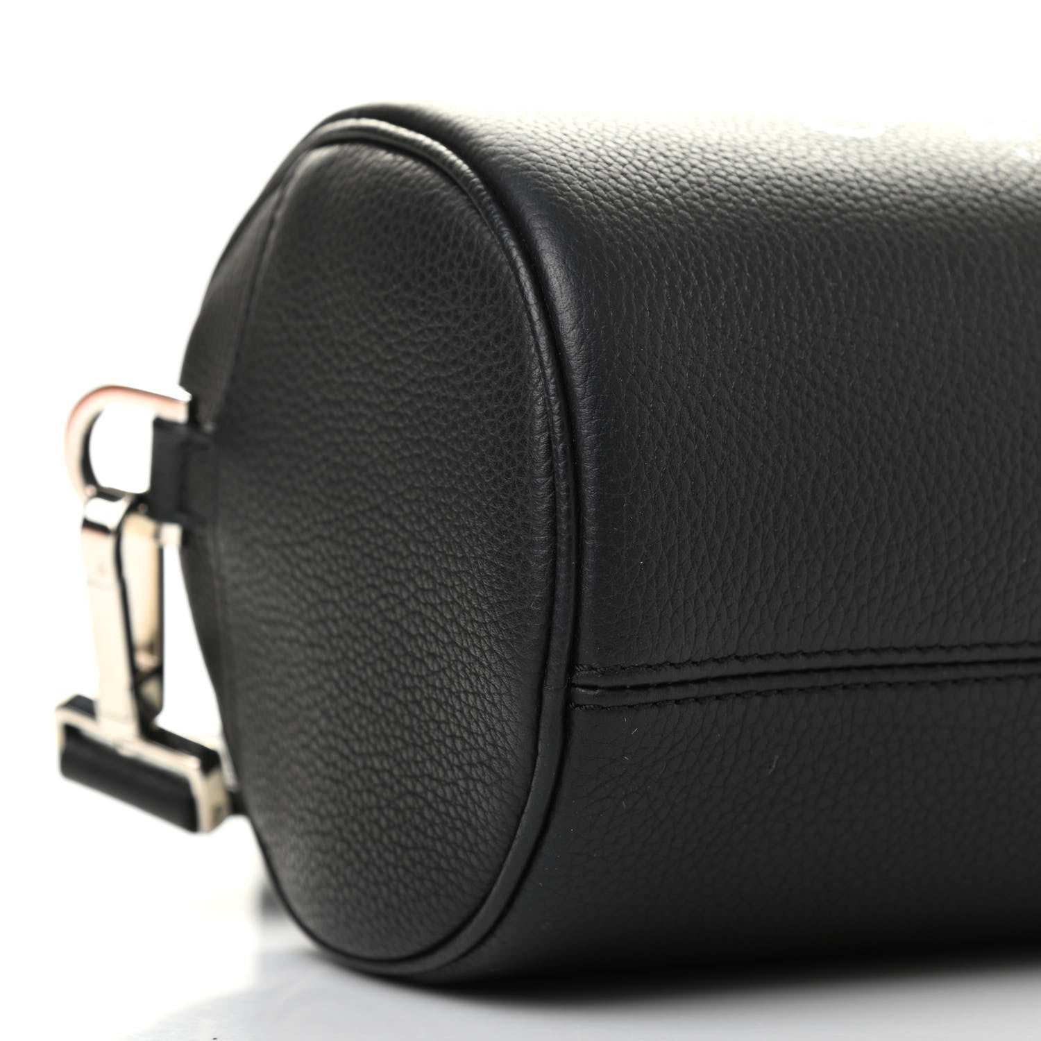 Christian Dior HOMME Grained Calfskin Mens Roller Pouch Black 9 of 10