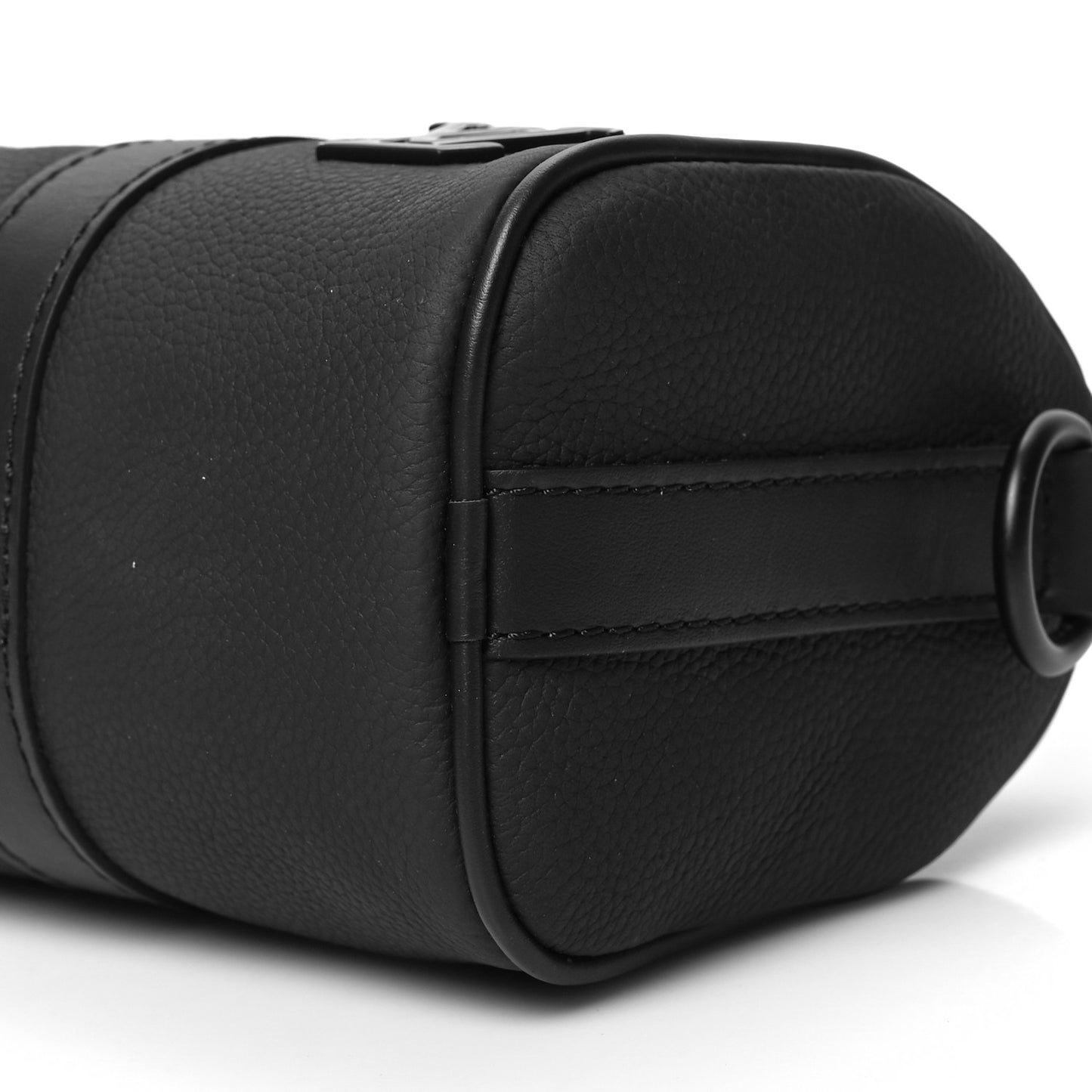 Grained Calfskin Aerogram Keepall XS Black