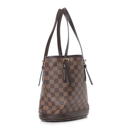 Louis Vuitton Damier Ebene Marais Bucket 23 3 of 15