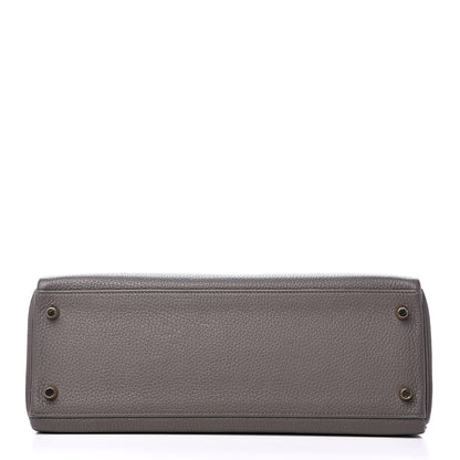 Hermes Togo Kelly Retourne 32 Etain 6 of 34